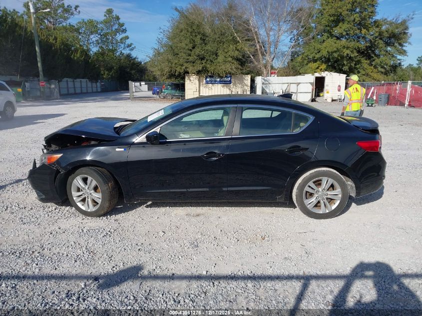 2013 Acura Ilx Hybrid 1.5L VIN: 19VDE3F76DE300236 Lot: 43961276