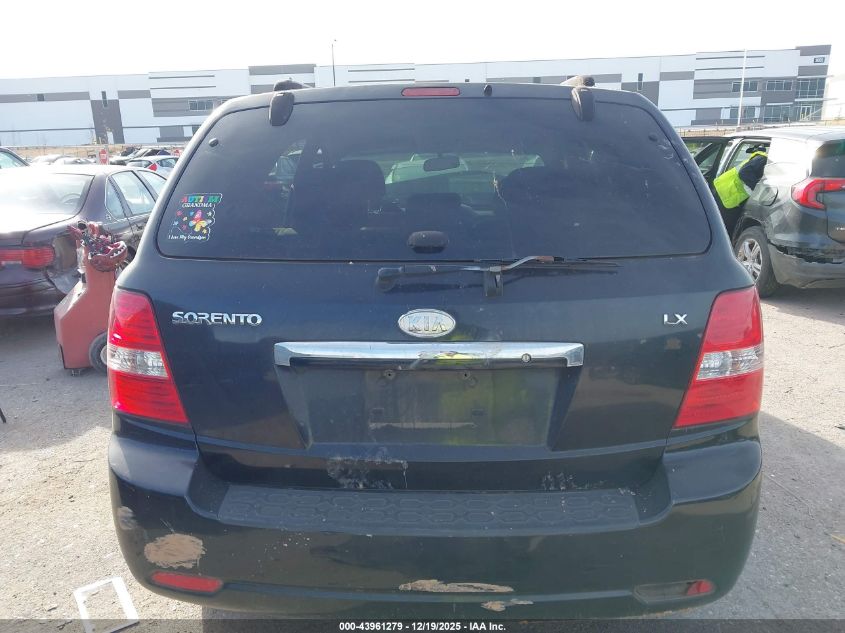 2008 Kia Sorento Lx VIN: KNDJD735185787113 Lot: 43961279