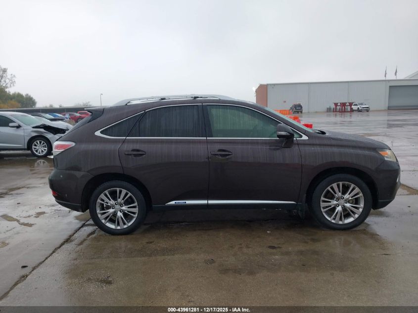 2013 Lexus Rx 450H VIN: JTJBC1BA3D2054797 Lot: 43961281