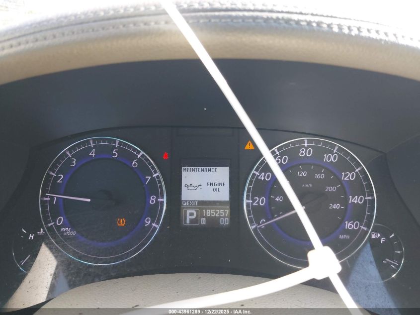 2011 Infiniti Ex35 Journey VIN: JN1AJ0HR4BM855299 Lot: 43961289