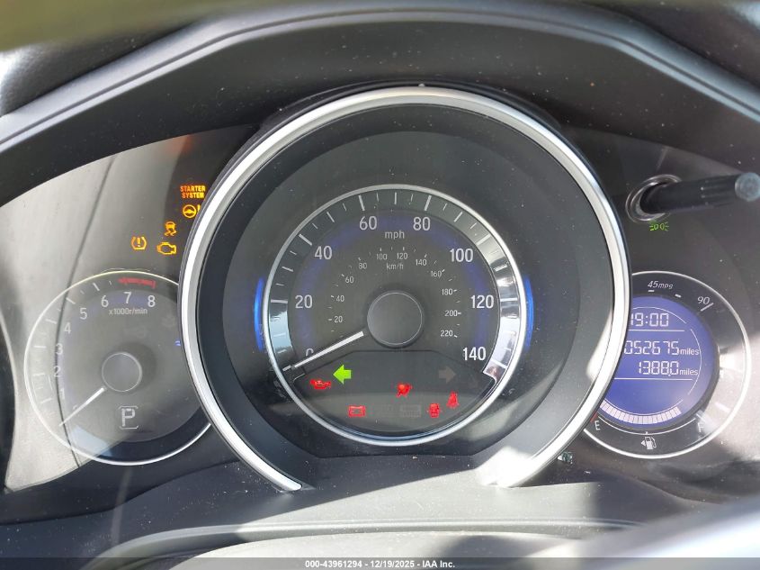 2015 Honda Fit Ex/Ex-L VIN: 3HGGK5H84FM729903 Lot: 43961294