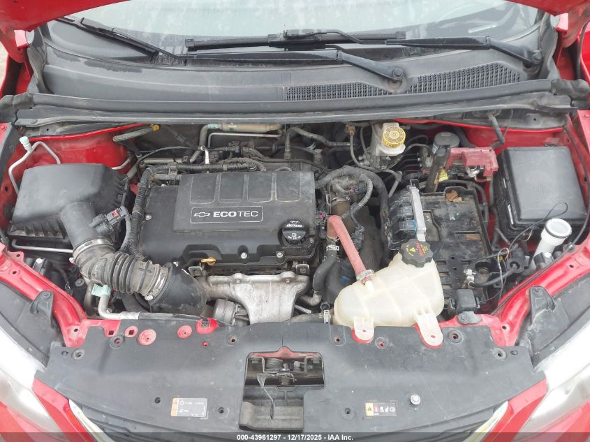 2019 Chevrolet Sonic Lt Auto VIN: 1G1JD5SB4K4131800 Lot: 43961297