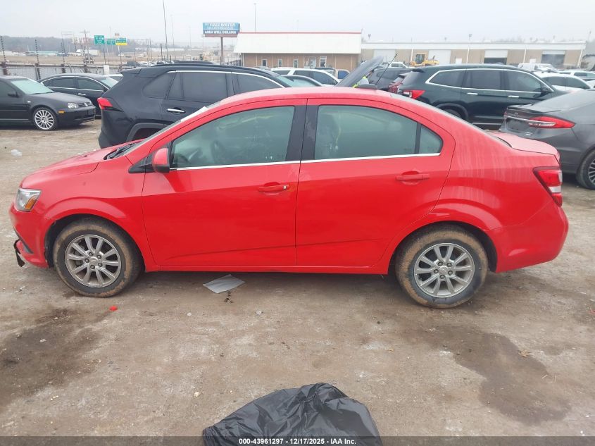 2019 Chevrolet Sonic Lt Auto VIN: 1G1JD5SB4K4131800 Lot: 43961297