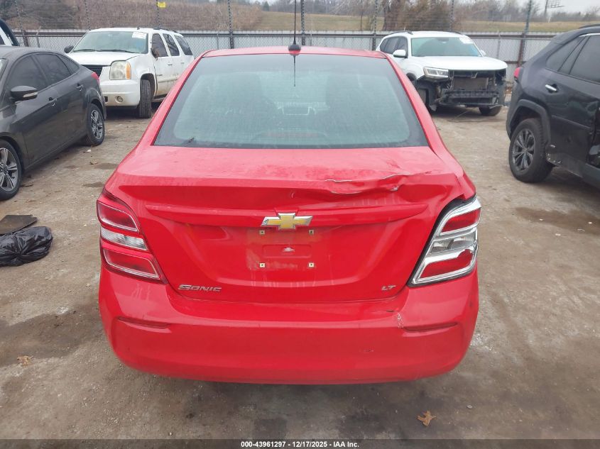 2019 Chevrolet Sonic Lt Auto VIN: 1G1JD5SB4K4131800 Lot: 43961297