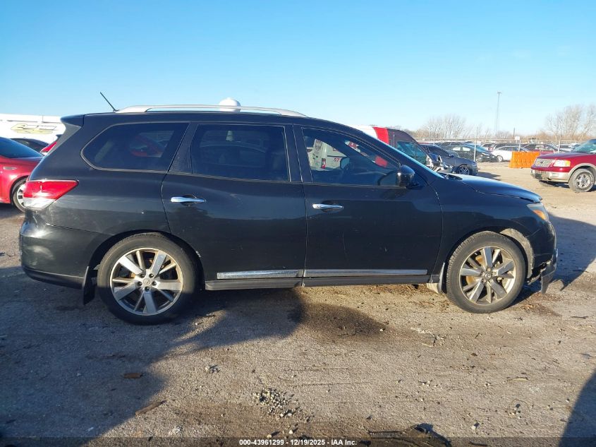 2015 Nissan Pathfinder Platinum VIN: 5N1AR2MM5FC605248 Lot: 43961299