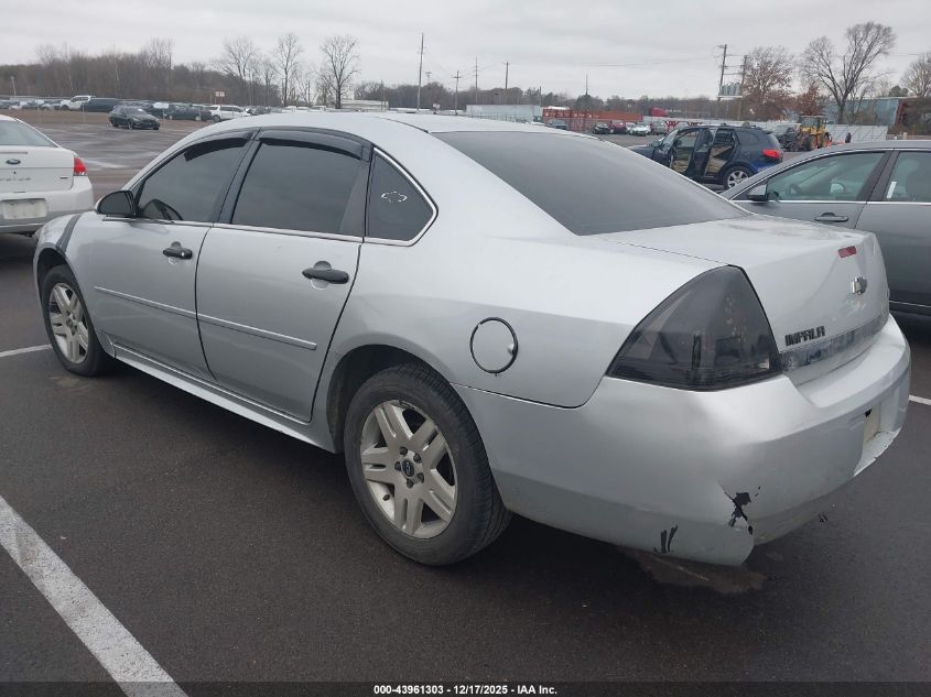2011 Chevrolet Impala Ls VIN: 2G1WF5EK7B1130860 Lot: 43961303