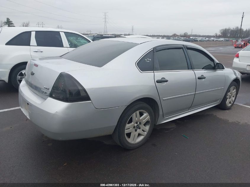 2011 Chevrolet Impala Ls VIN: 2G1WF5EK7B1130860 Lot: 43961303