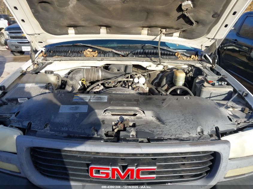 2002 GMC Sierra 1500 Standard VIN: 1GTEC14W82Z329142 Lot: 43961306