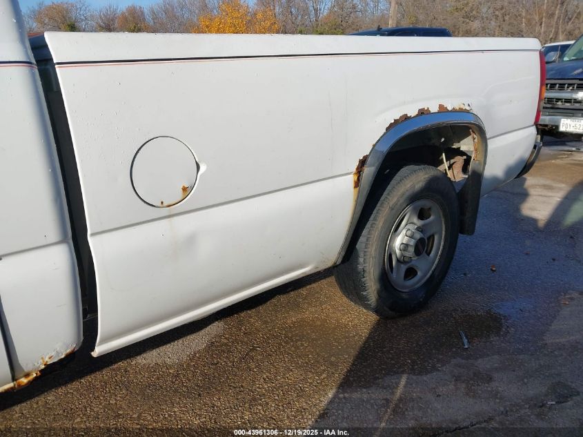 2002 GMC Sierra 1500 Standard VIN: 1GTEC14W82Z329142 Lot: 43961306