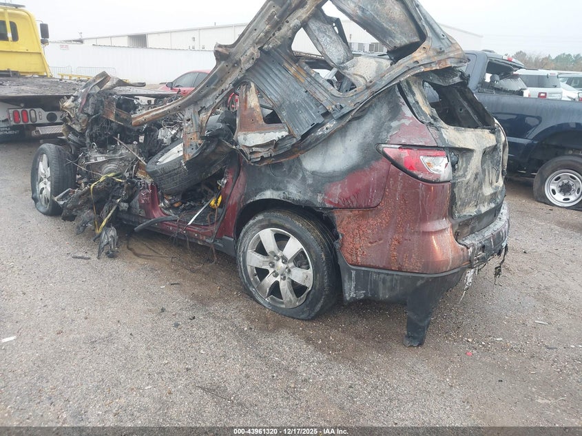 Vin: 1gnkvjkd7fj385888, lot: 44456978, chevrolet traverse ltz 20153