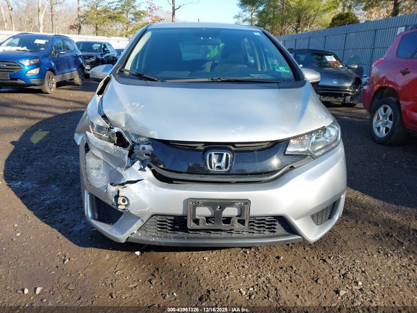 2015 Honda Fit Lx VIN: 3HGGK5H56FM748457 Lot: 43961326