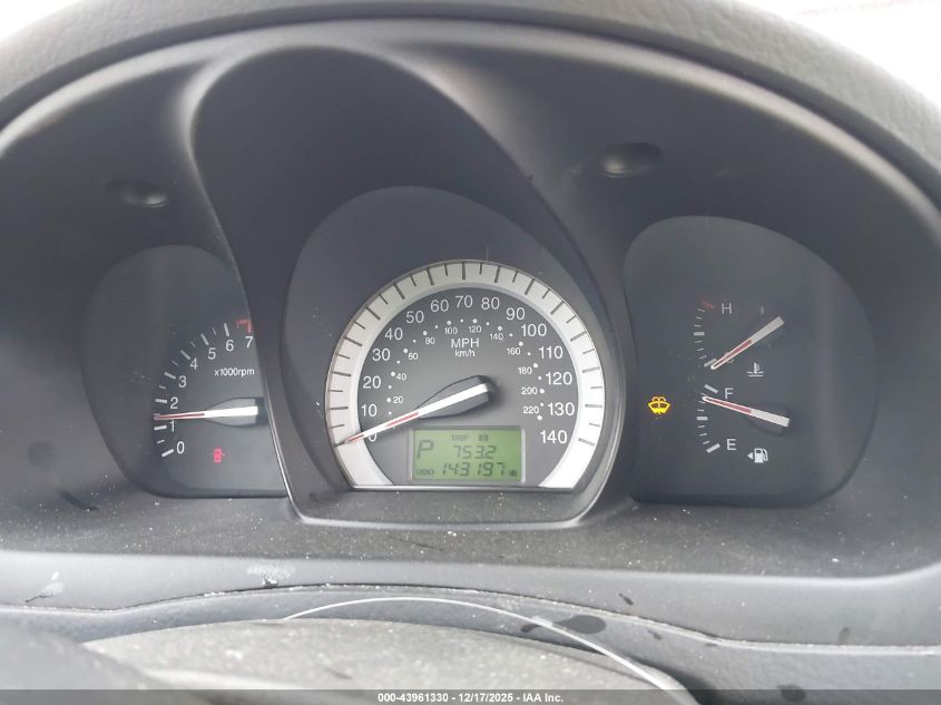 2007 Kia Spectra5 Sx VIN: KNAFE161375004720 Lot: 43961330