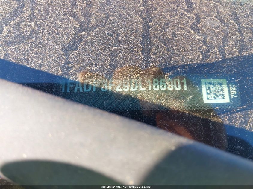 2013 Ford Focus Se VIN: 1FADP3F29DL186901 Lot: 43961334