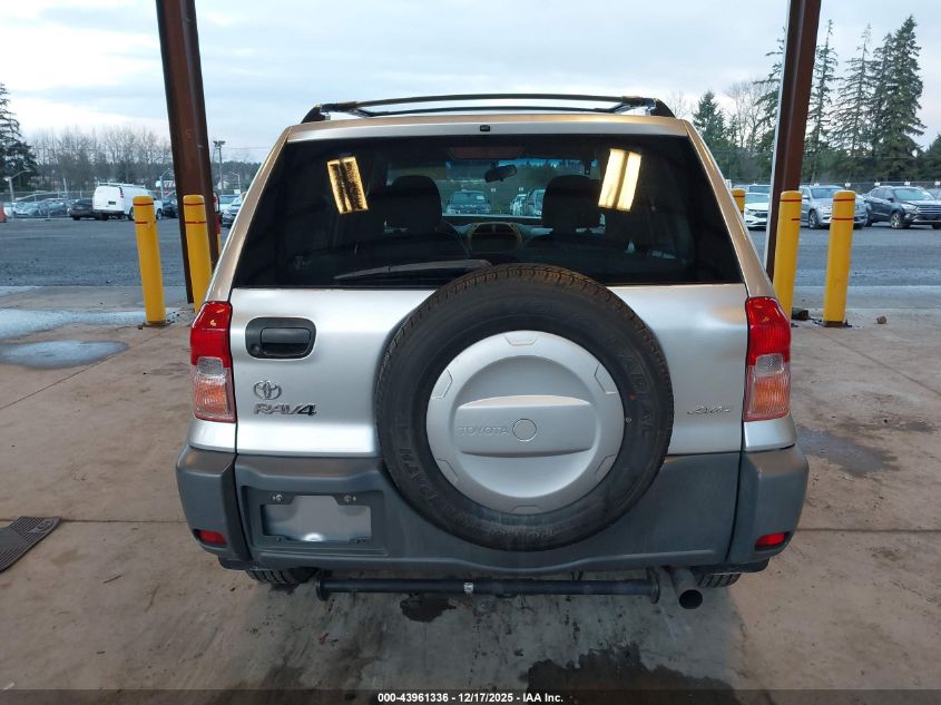 2001 Toyota Rav4 VIN: JTEHH20V010088029 Lot: 43961336