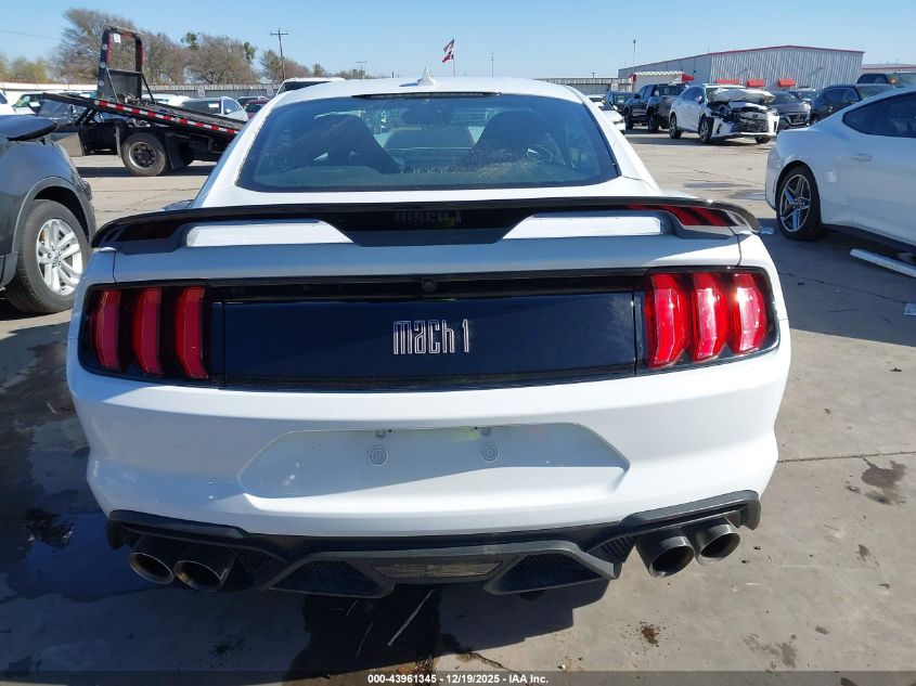 2021 Ford Mustang Mach 1 Fastback VIN: 1FA6P8R0XM5555043 Lot: 43961345