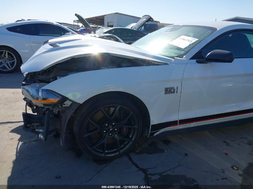 2021 Ford Mustang Mach 1 Fastback VIN: 1FA6P8R0XM5555043 Lot: 43961345