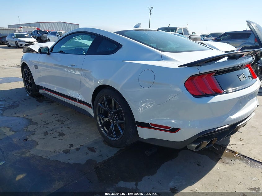 VIN 1FA6P8R0XM5555043 2021 FORD MUSTANG MACH 1 FASTBACK