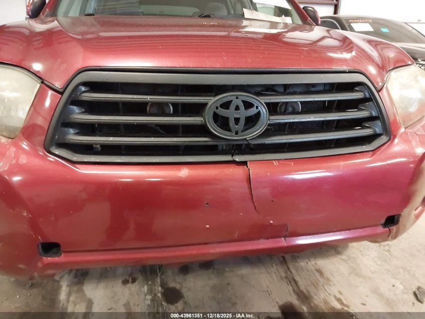 2008 Toyota Highlander VIN: JTEES41A482041600 Lot: 43961351