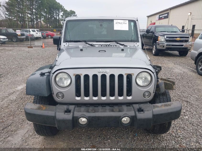 2014 Jeep Wrangler Sport VIN: 1C4AJWAG9EL268969 Lot: 43961354