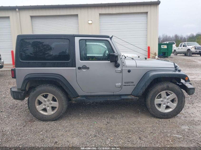 2014 Jeep Wrangler Sport VIN: 1C4AJWAG9EL268969 Lot: 43961354