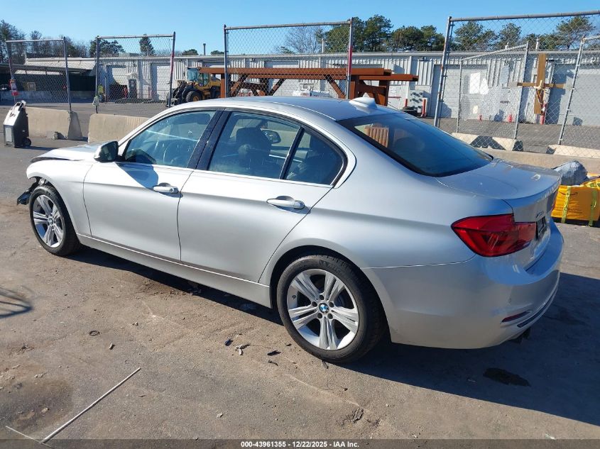 2018 BMW 330I xDrive VIN: WBA8D9C53JEM33994 Lot: 43961355