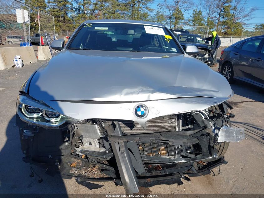 2018 BMW 330I xDrive VIN: WBA8D9C53JEM33994 Lot: 43961355