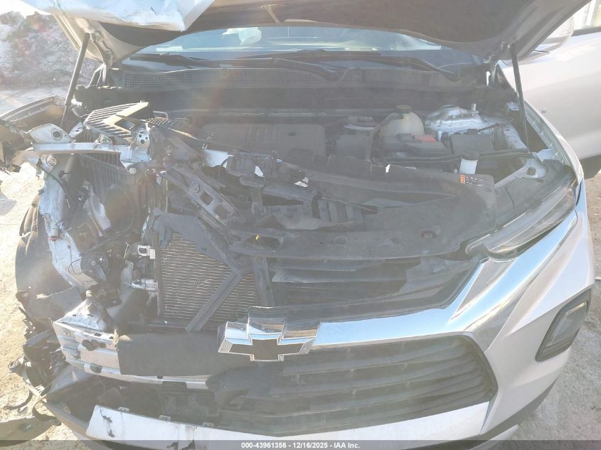 2021 Chevrolet Blazer Fwd 2Lt VIN: 3GNKBCR45MS528052 Lot: 43961356