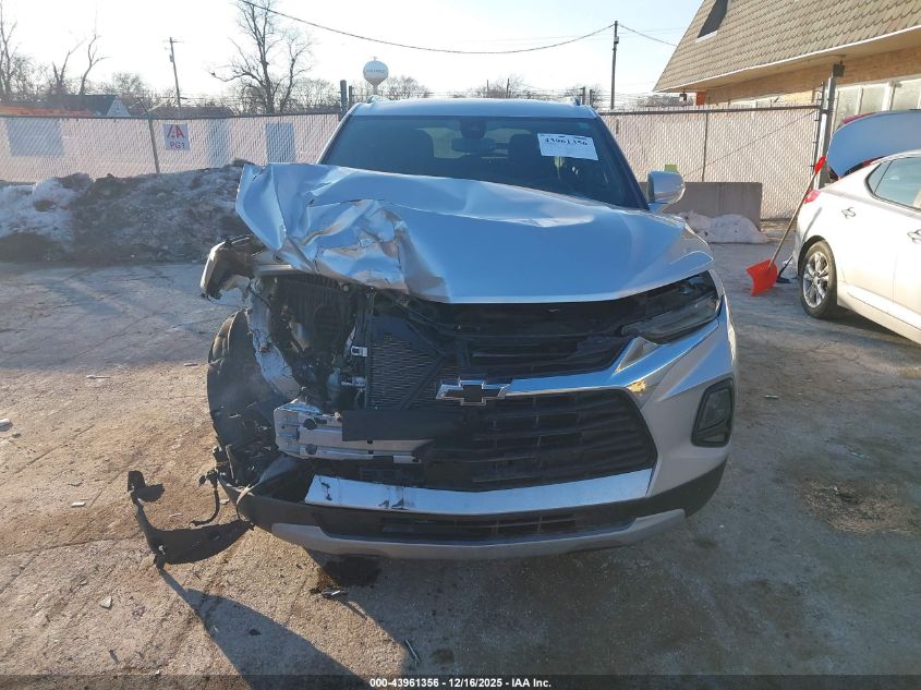 2021 Chevrolet Blazer Fwd 2Lt VIN: 3GNKBCR45MS528052 Lot: 43961356