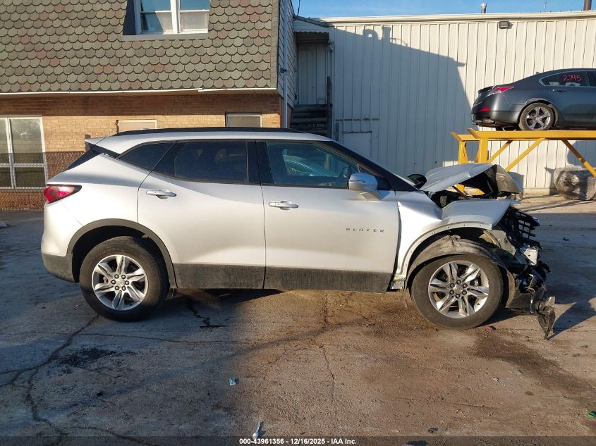 2021 Chevrolet Blazer Fwd 2Lt VIN: 3GNKBCR45MS528052 Lot: 43961356