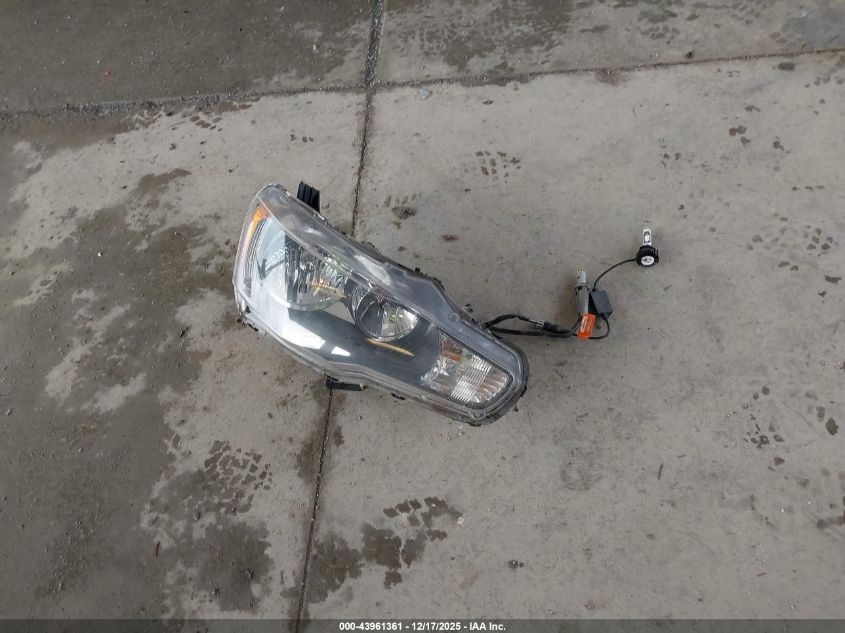 2013 Mitsubishi Lancer Es VIN: JA32U2FU9DU022420 Lot: 43961361