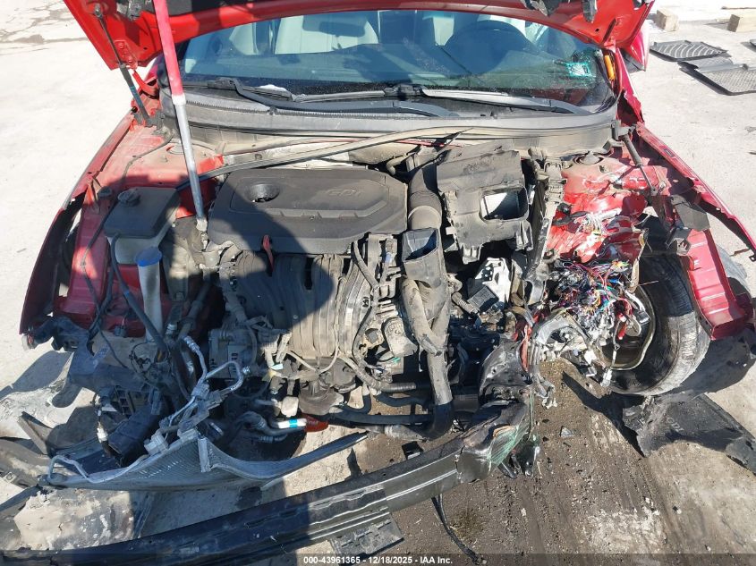 2019 Hyundai Sonata Se VIN: 5NPE24AF4KH804527 Lot: 43961365