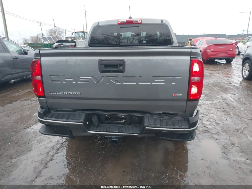 VIN 1GCGTDEN7N1318751 2022 CHEVROLET COLORADO 4WD  SHORT BOX Z71