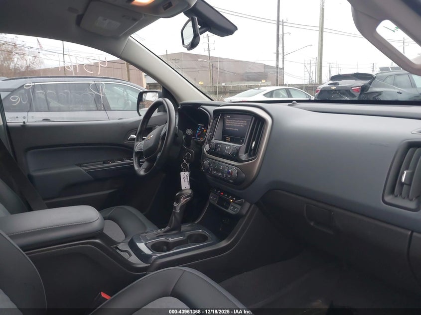 VIN 1GCGTDEN7N1318751 2022 CHEVROLET COLORADO 4WD  SHORT BOX Z71