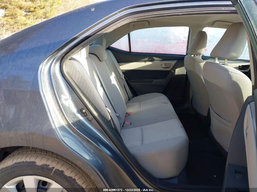 2014 Toyota Corolla Le VIN: 2T1BURHE0EC075294 Lot: 43961372