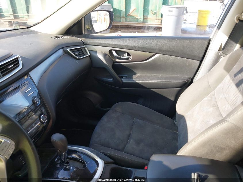 2015 Nissan Rogue Sv VIN: KNMAT2MV9FP572276 Lot: 43961373