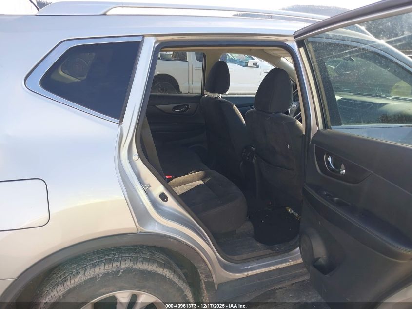 2015 Nissan Rogue Sv VIN: KNMAT2MV9FP572276 Lot: 43961373