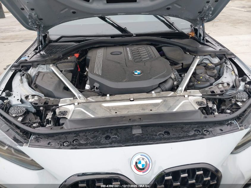 2023 BMW M440I VIN: WBA83AP05PCL39350 Lot: 43961381