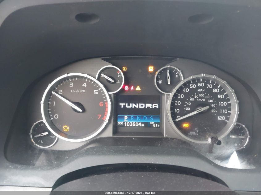 2017 Toyota Tundra Sr5 5.7L V8 VIN: 5TFDW5F17HX676056 Lot: 43961383