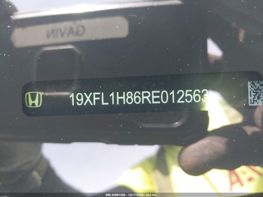 2024 Honda Civic Sport Touring VIN: 19XFL1H86RE012563 Lot: 43961385