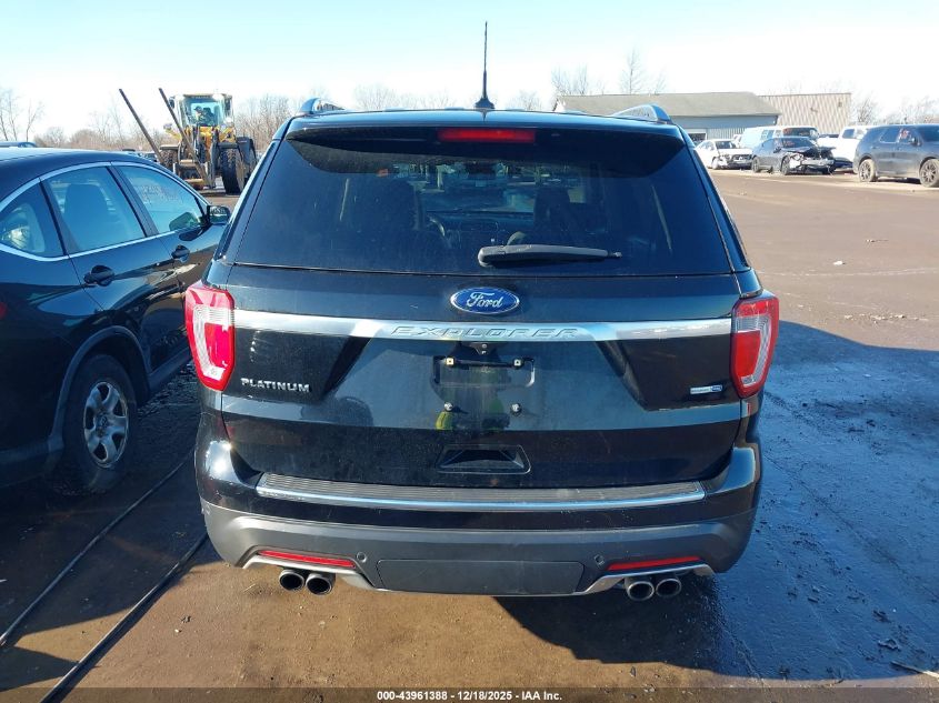 2018 Ford Explorer Platinum VIN: 1FM5K8HT2JGC04056 Lot: 43961388