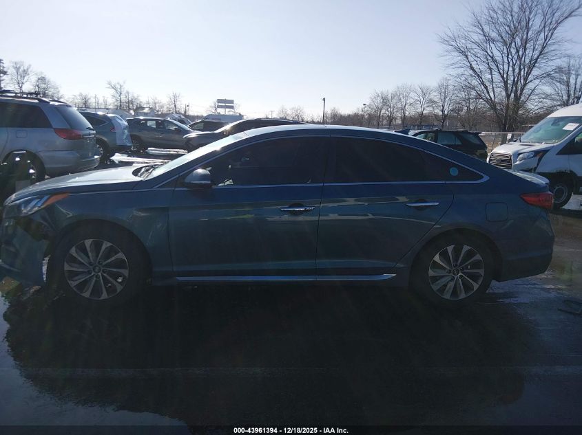 2017 Hyundai Sonata Sport VIN: 5NPE34AF7HH461654 Lot: 43961394