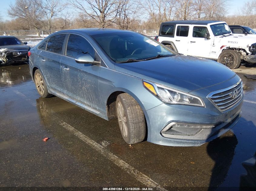2017 Hyundai Sonata Sport VIN: 5NPE34AF7HH461654 Lot: 43961394