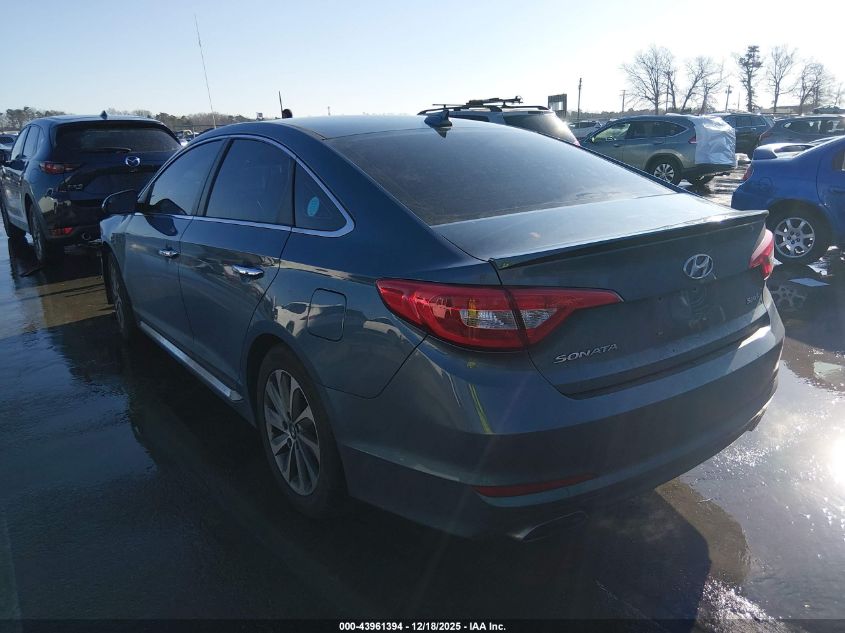 2017 Hyundai Sonata Sport VIN: 5NPE34AF7HH461654 Lot: 43961394