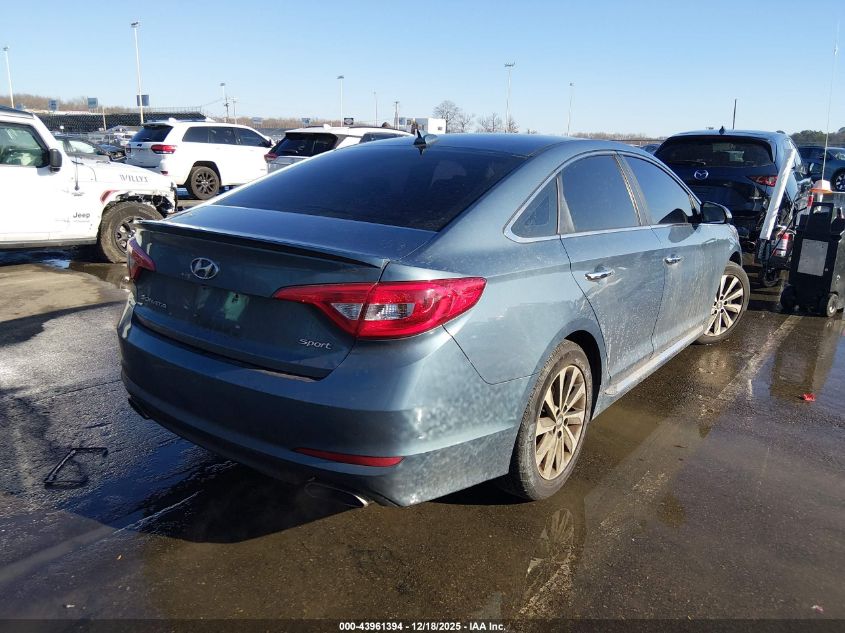2017 Hyundai Sonata Sport VIN: 5NPE34AF7HH461654 Lot: 43961394