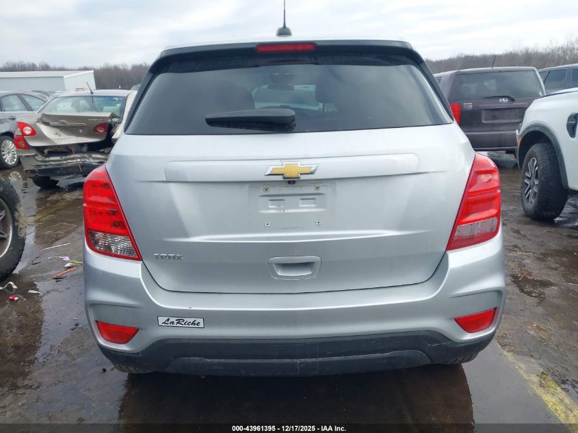2020 Chevrolet Trax Fwd Ls VIN: KL7CJKSB3LB038610 Lot: 43961395