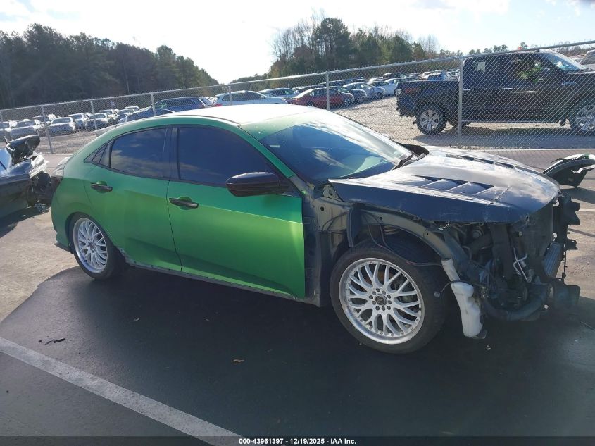 2018 Honda Civic Sport VIN: SHHFK7G43JU223432 Lot: 43961397