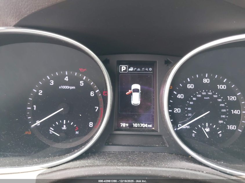 2017 Hyundai Santa Fe Limited Ultimate VIN: KM8SR4HF4HU183661 Lot: 43961398