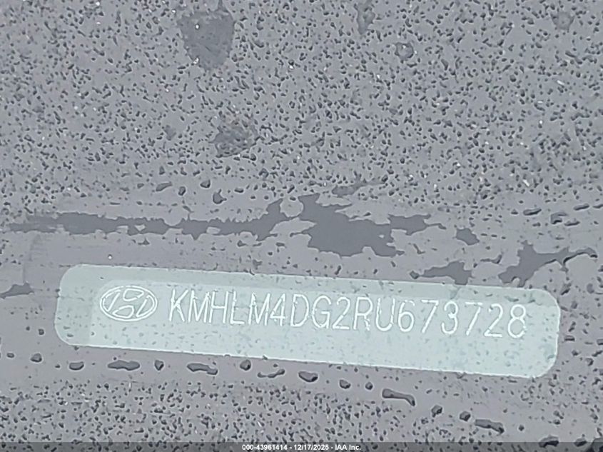 2024 Hyundai Elantra Sel VIN: KMHLM4DG2RU673728 Lot: 43961414