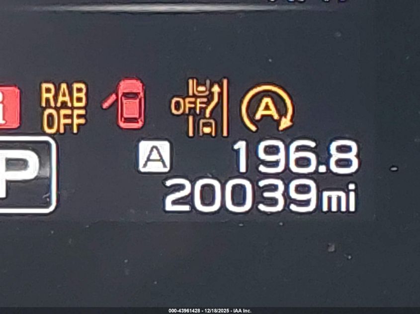 2025 Subaru Outback Wilderness VIN: 4S4BTGUD4S3115784 Lot: 43961428