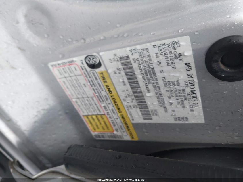 2017 Ford Expedition Xlt/King Ranch VIN: 1FMJU1JT4HEA84566 Lot: 43961432